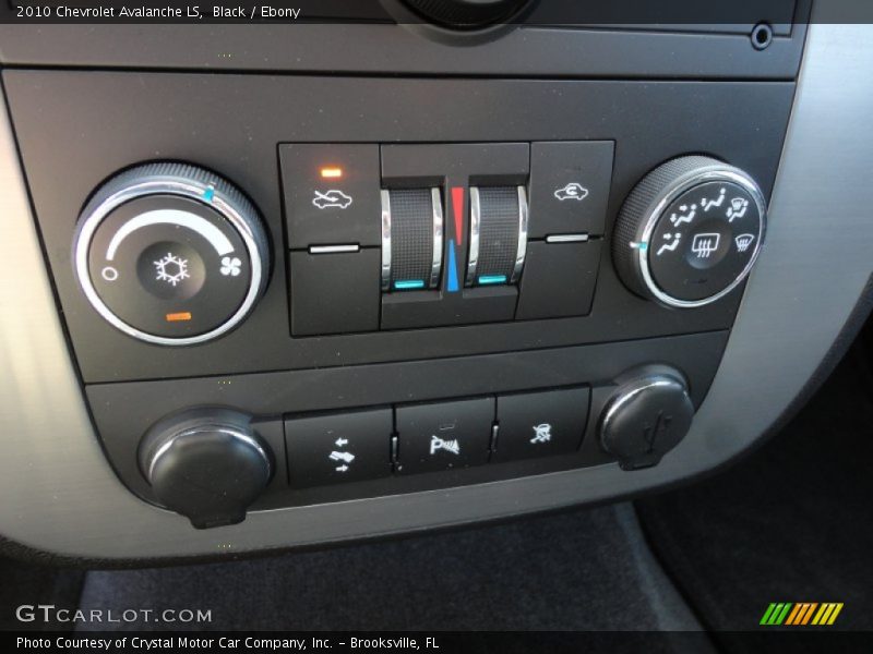 Controls of 2010 Avalanche LS