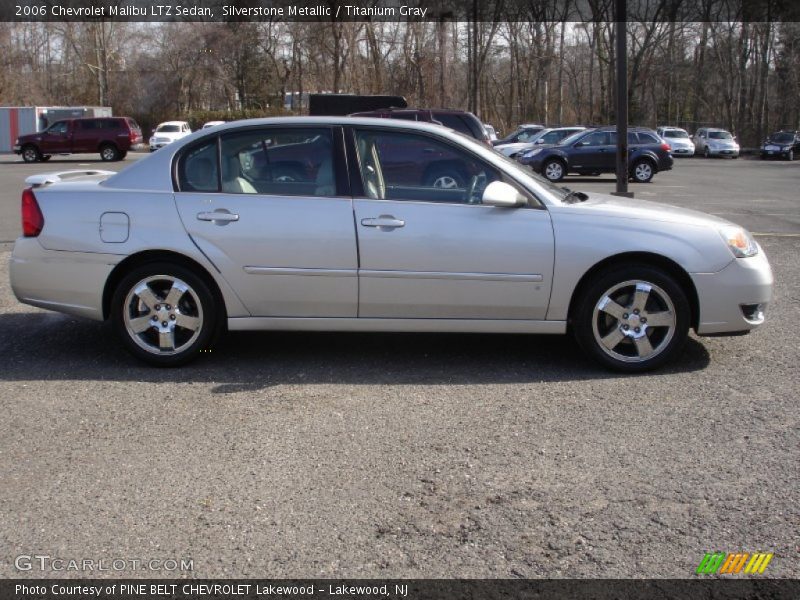 Silverstone Metallic / Titanium Gray 2006 Chevrolet Malibu LTZ Sedan