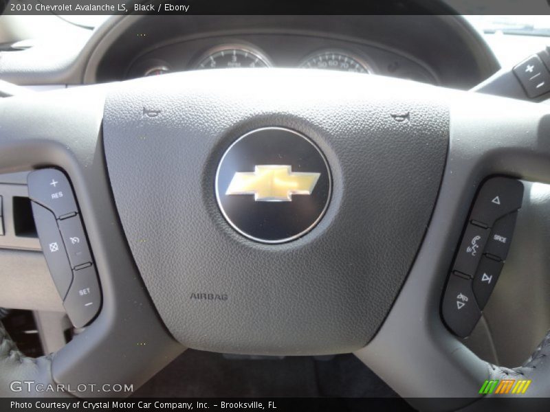 Black / Ebony 2010 Chevrolet Avalanche LS