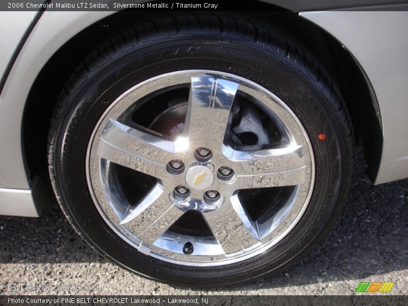 Silverstone Metallic / Titanium Gray 2006 Chevrolet Malibu LTZ Sedan