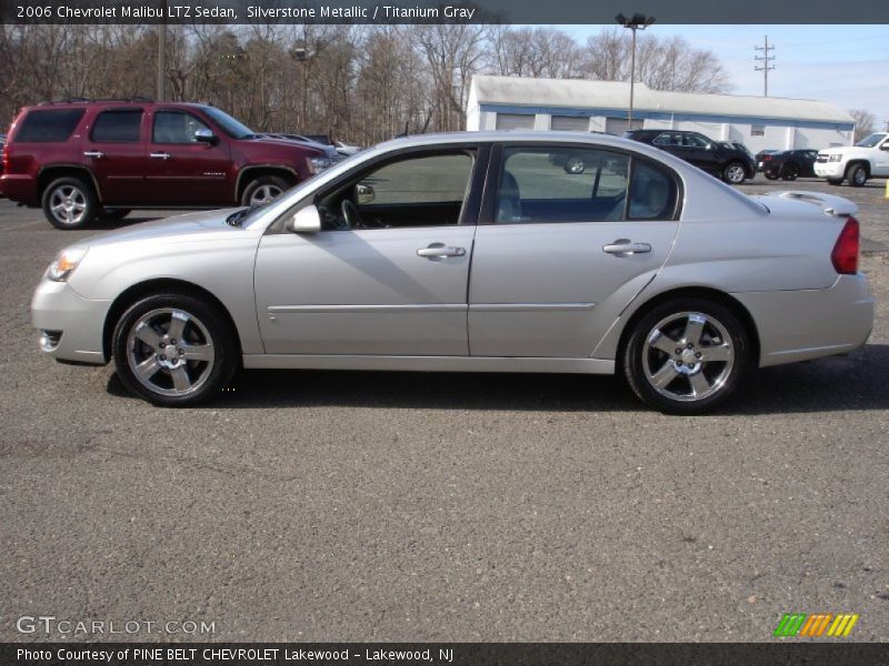 Silverstone Metallic / Titanium Gray 2006 Chevrolet Malibu LTZ Sedan