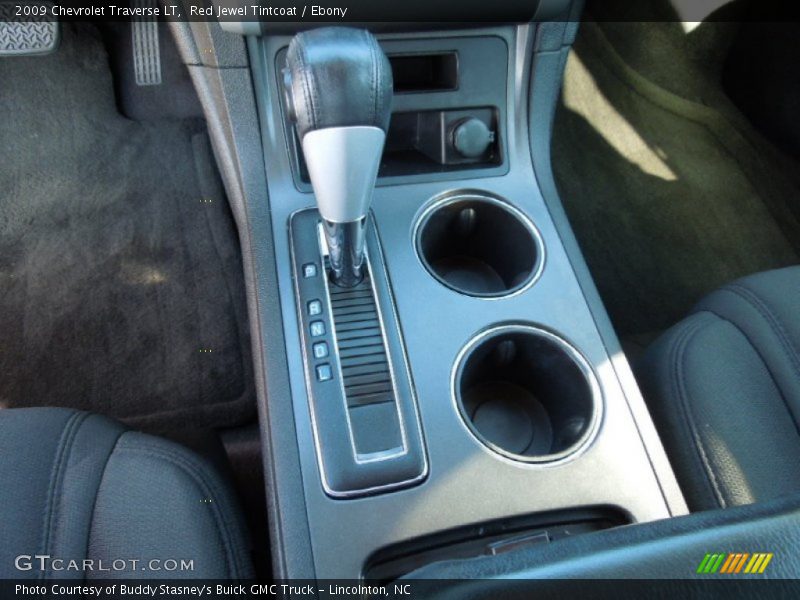 Red Jewel Tintcoat / Ebony 2009 Chevrolet Traverse LT