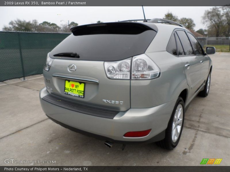 Bamboo Pearl / Parchment 2009 Lexus RX 350