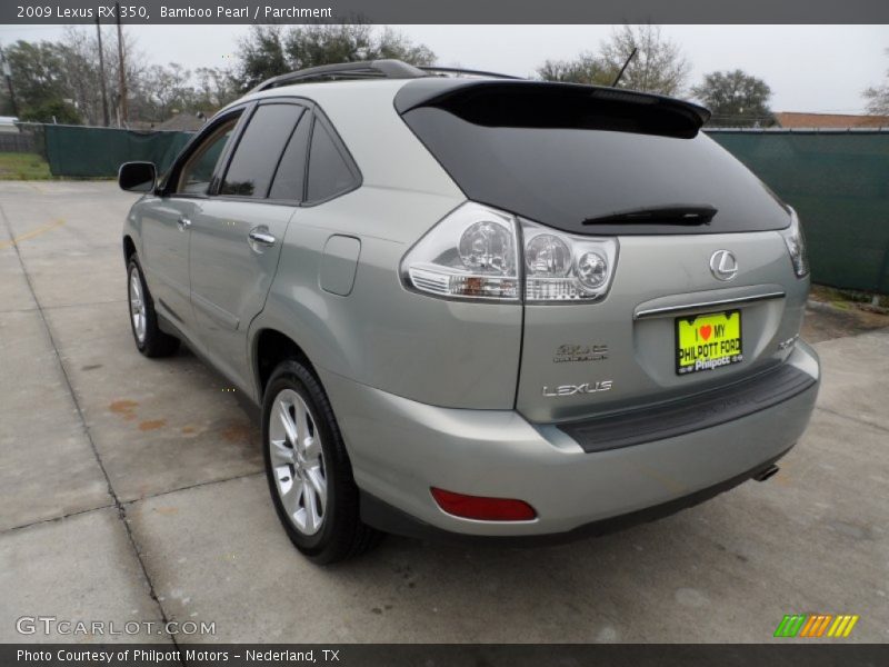 Bamboo Pearl / Parchment 2009 Lexus RX 350