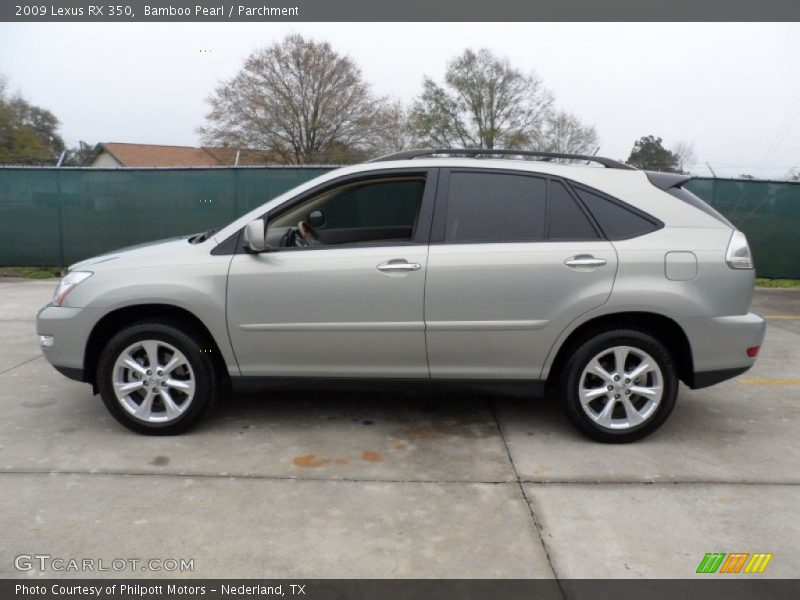 Bamboo Pearl / Parchment 2009 Lexus RX 350