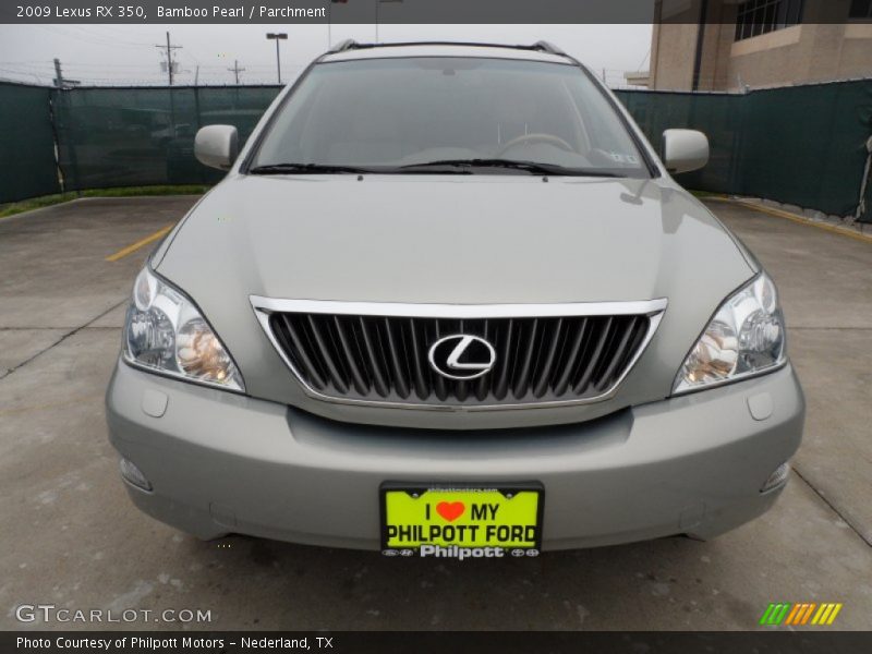 Bamboo Pearl / Parchment 2009 Lexus RX 350