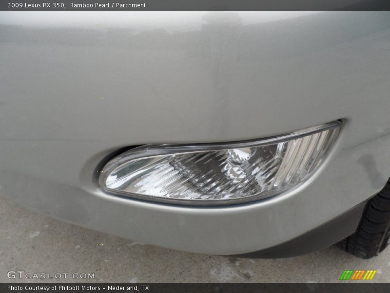 Bamboo Pearl / Parchment 2009 Lexus RX 350