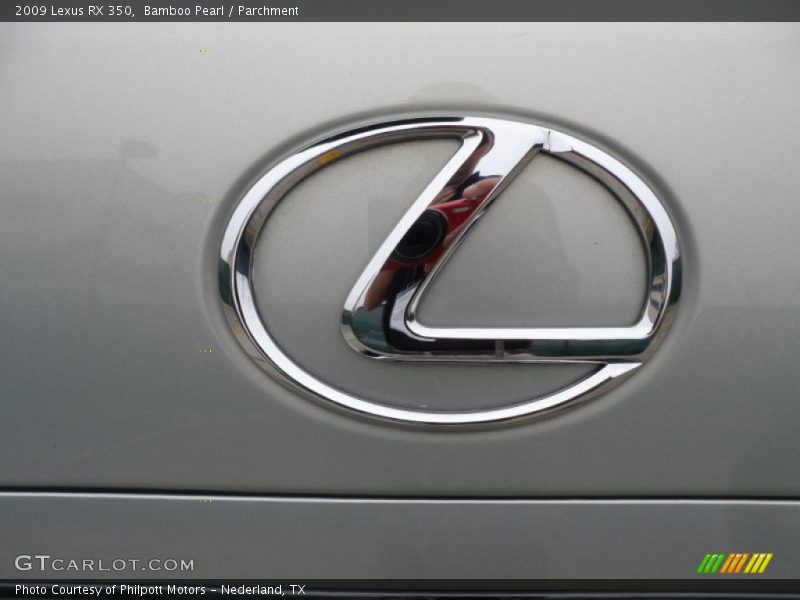 Bamboo Pearl / Parchment 2009 Lexus RX 350