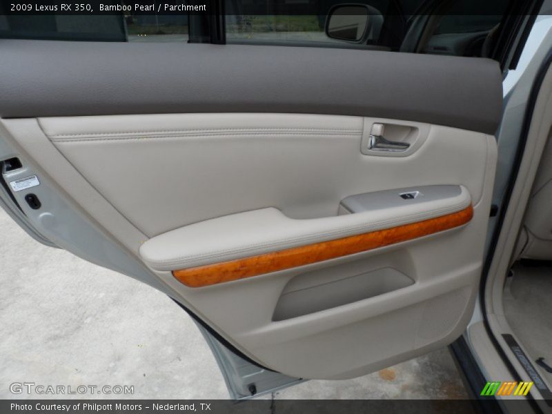 Bamboo Pearl / Parchment 2009 Lexus RX 350