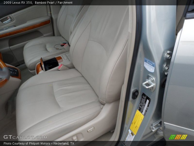 Bamboo Pearl / Parchment 2009 Lexus RX 350