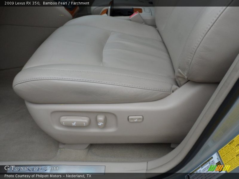Bamboo Pearl / Parchment 2009 Lexus RX 350