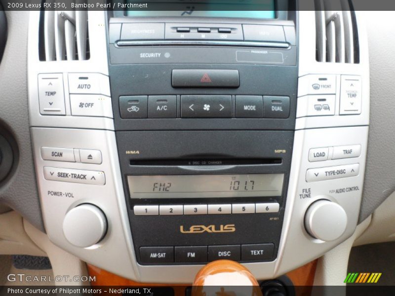 Bamboo Pearl / Parchment 2009 Lexus RX 350