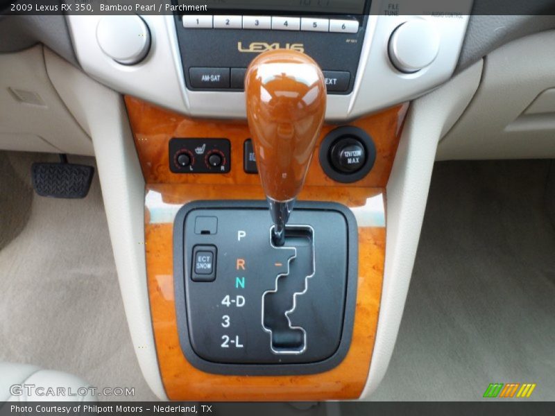 Bamboo Pearl / Parchment 2009 Lexus RX 350