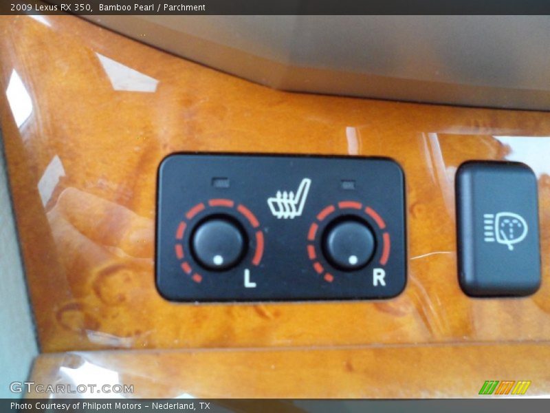 Bamboo Pearl / Parchment 2009 Lexus RX 350