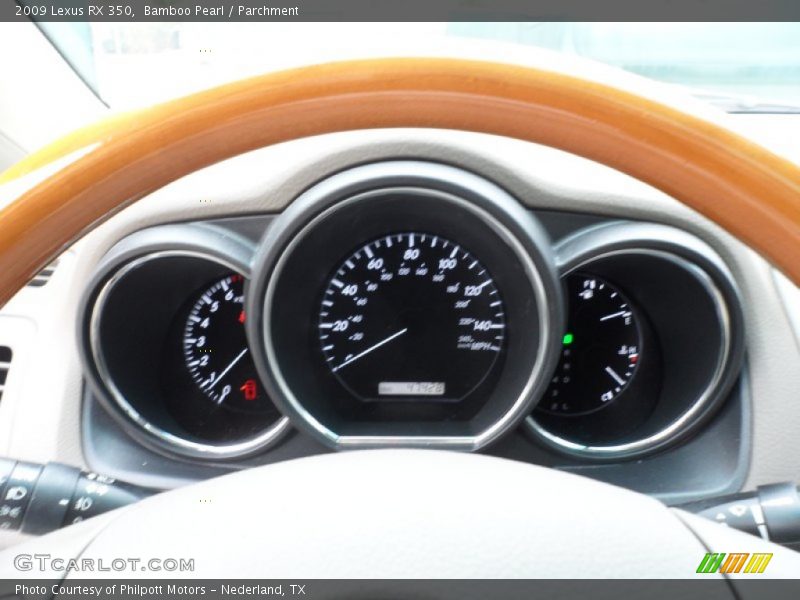 Bamboo Pearl / Parchment 2009 Lexus RX 350
