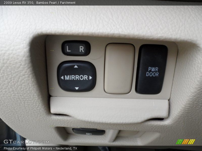 Bamboo Pearl / Parchment 2009 Lexus RX 350