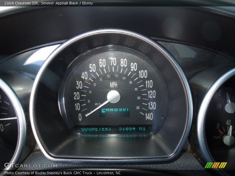 Smokin' Asphalt Black / Ebony 2004 Chevrolet SSR