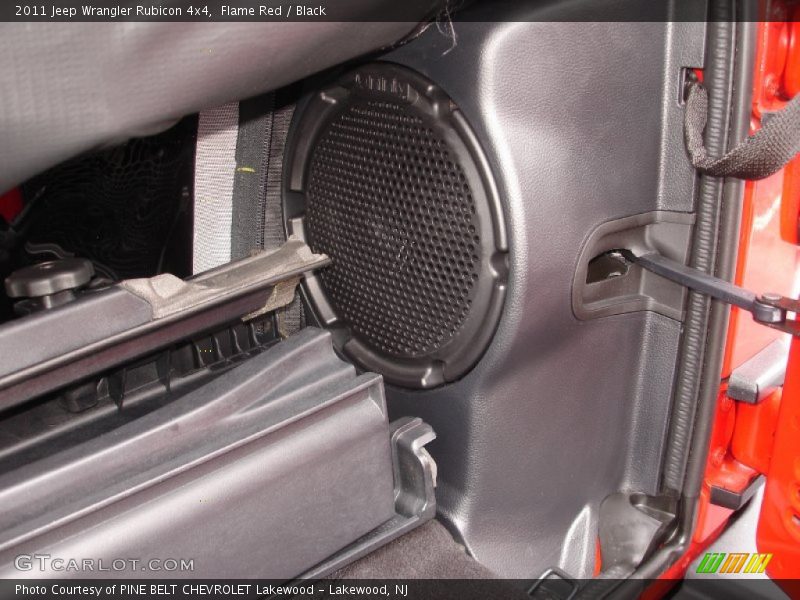 Flame Red / Black 2011 Jeep Wrangler Rubicon 4x4