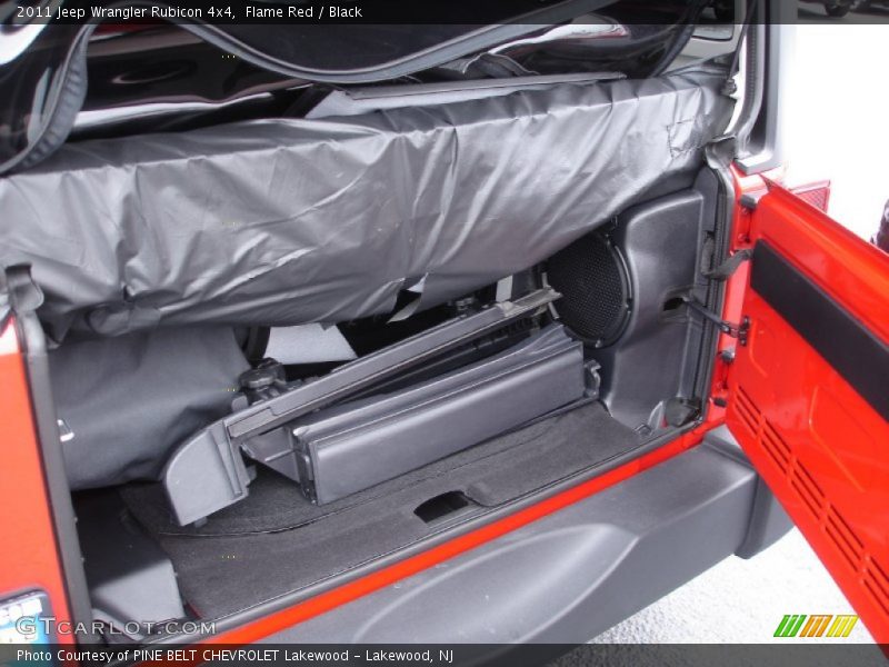 Flame Red / Black 2011 Jeep Wrangler Rubicon 4x4