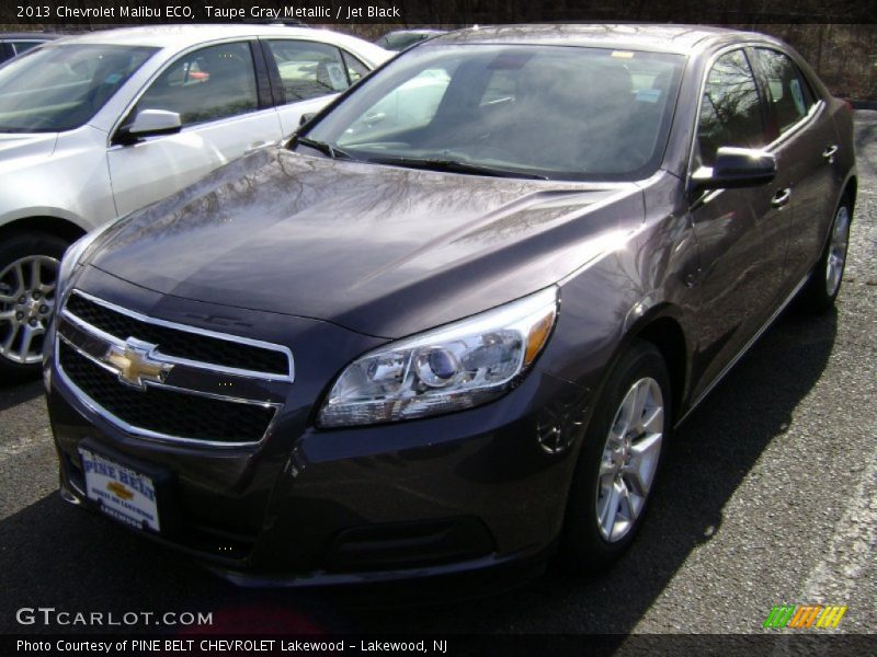 Taupe Gray Metallic / Jet Black 2013 Chevrolet Malibu ECO