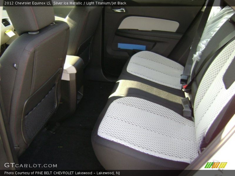 Silver Ice Metallic / Light Titanium/Jet Black 2012 Chevrolet Equinox LS