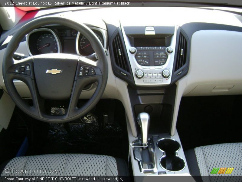 Silver Ice Metallic / Light Titanium/Jet Black 2012 Chevrolet Equinox LS