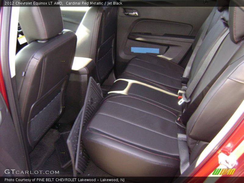 Cardinal Red Metallic / Jet Black 2012 Chevrolet Equinox LT AWD