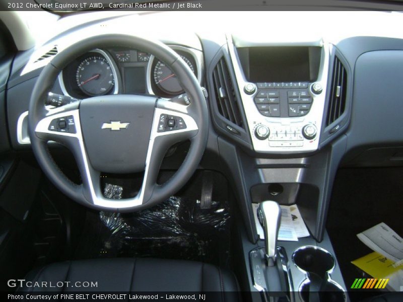 Cardinal Red Metallic / Jet Black 2012 Chevrolet Equinox LT AWD