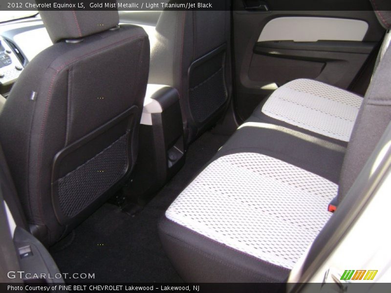 Gold Mist Metallic / Light Titanium/Jet Black 2012 Chevrolet Equinox LS