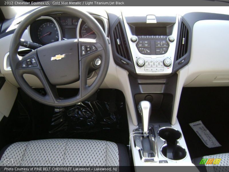 Gold Mist Metallic / Light Titanium/Jet Black 2012 Chevrolet Equinox LS