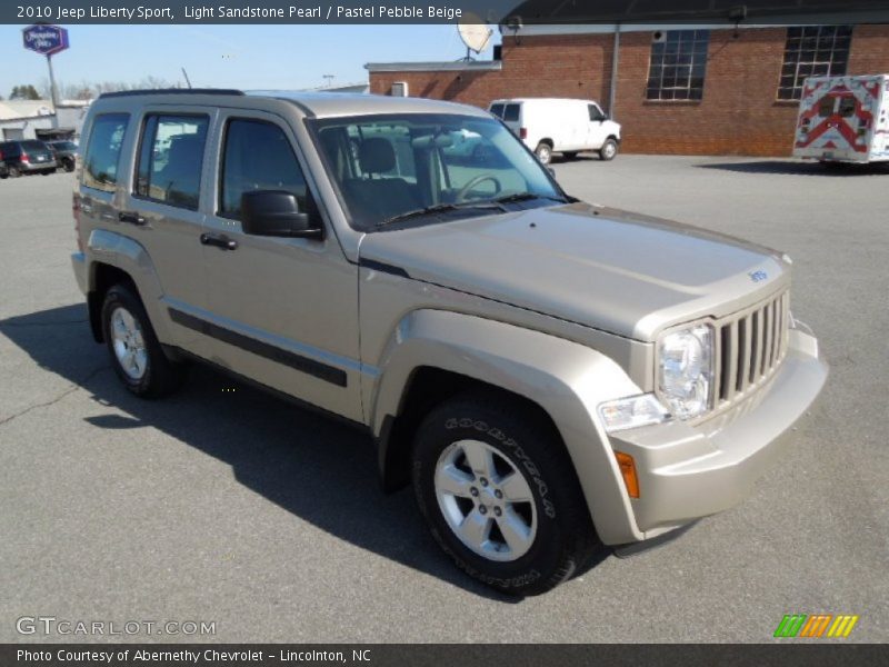 Light Sandstone Pearl / Pastel Pebble Beige 2010 Jeep Liberty Sport