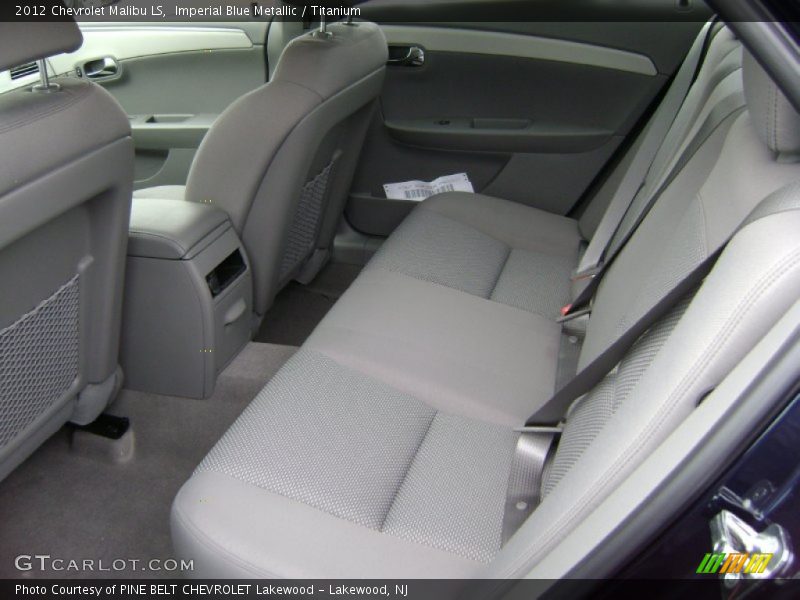 Imperial Blue Metallic / Titanium 2012 Chevrolet Malibu LS