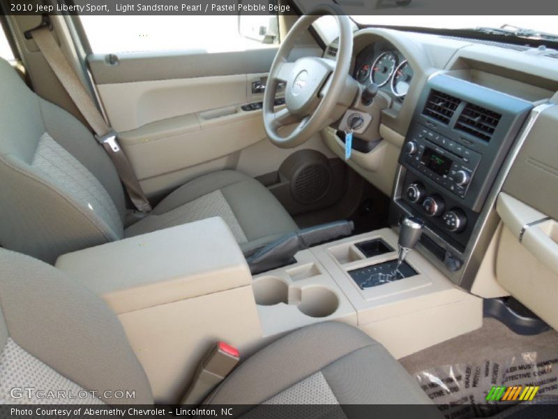 Light Sandstone Pearl / Pastel Pebble Beige 2010 Jeep Liberty Sport