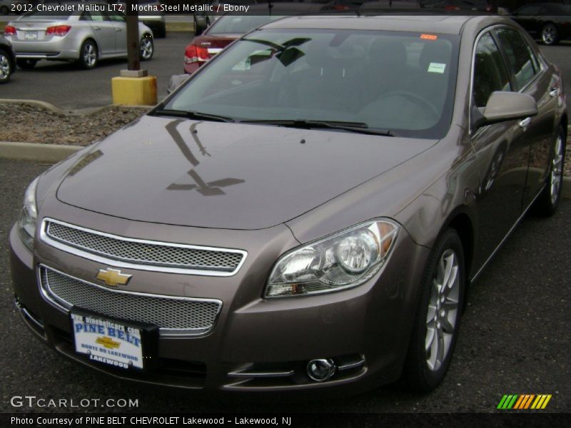 Mocha Steel Metallic / Ebony 2012 Chevrolet Malibu LTZ