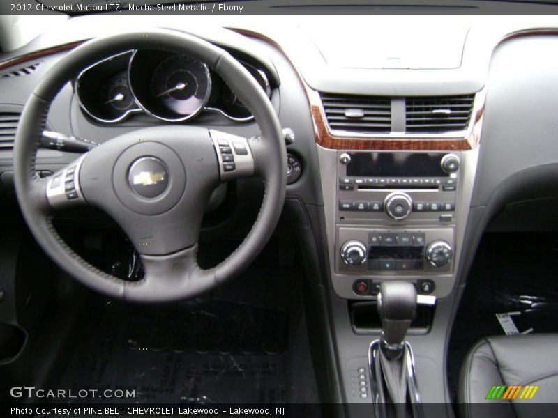 Mocha Steel Metallic / Ebony 2012 Chevrolet Malibu LTZ