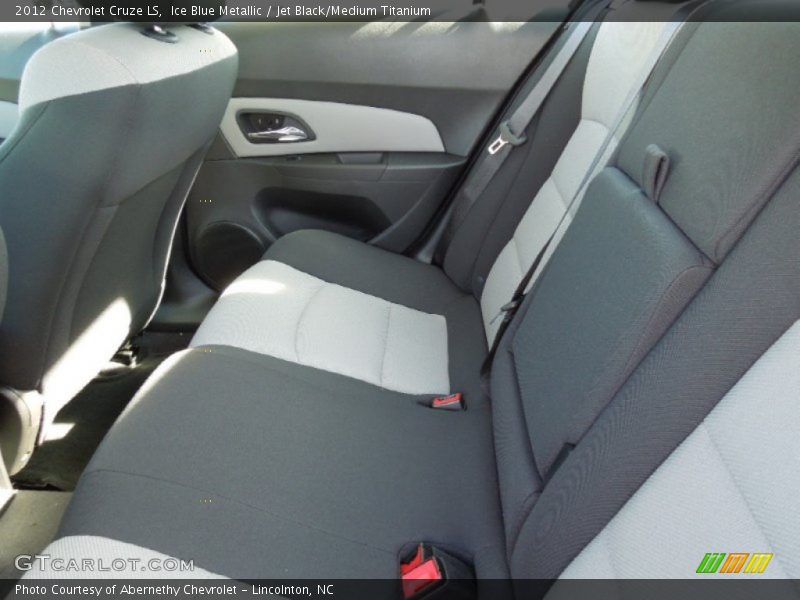 Ice Blue Metallic / Jet Black/Medium Titanium 2012 Chevrolet Cruze LS