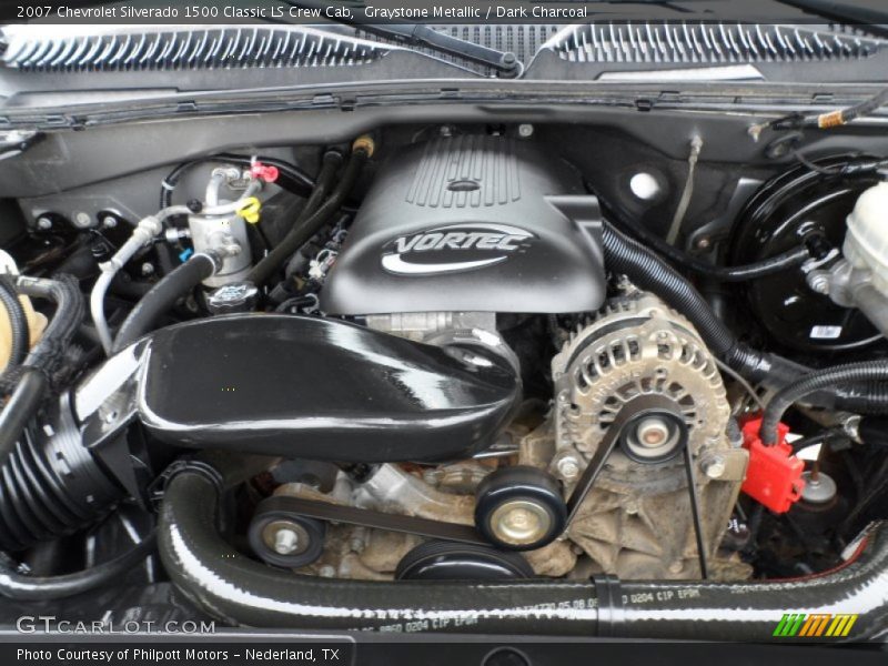 Graystone Metallic / Dark Charcoal 2007 Chevrolet Silverado 1500 Classic LS Crew Cab