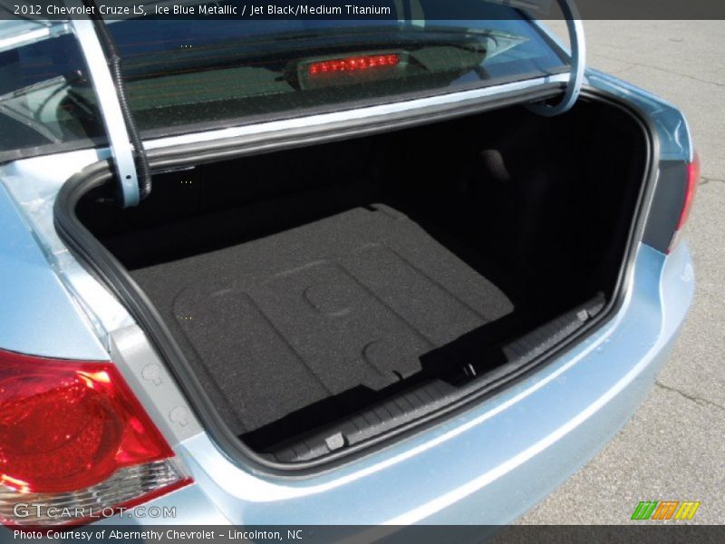 Ice Blue Metallic / Jet Black/Medium Titanium 2012 Chevrolet Cruze LS