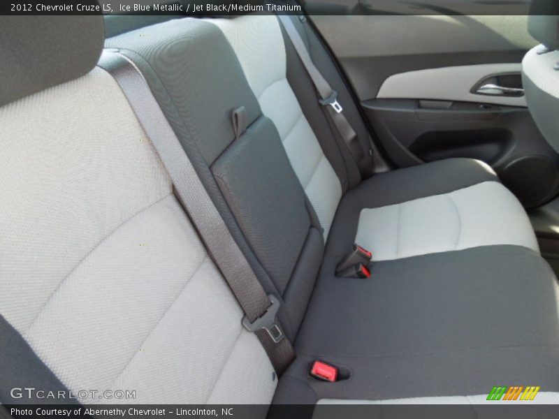 Ice Blue Metallic / Jet Black/Medium Titanium 2012 Chevrolet Cruze LS