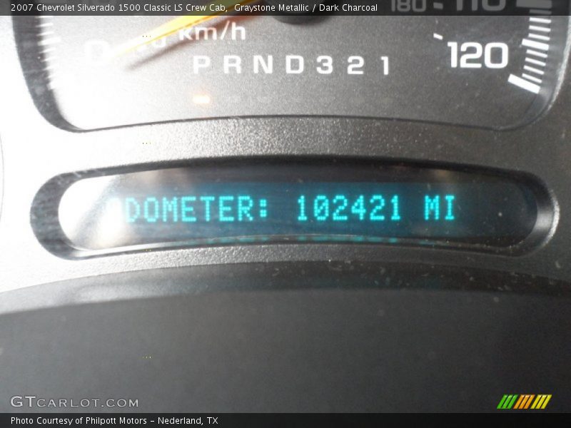 Graystone Metallic / Dark Charcoal 2007 Chevrolet Silverado 1500 Classic LS Crew Cab