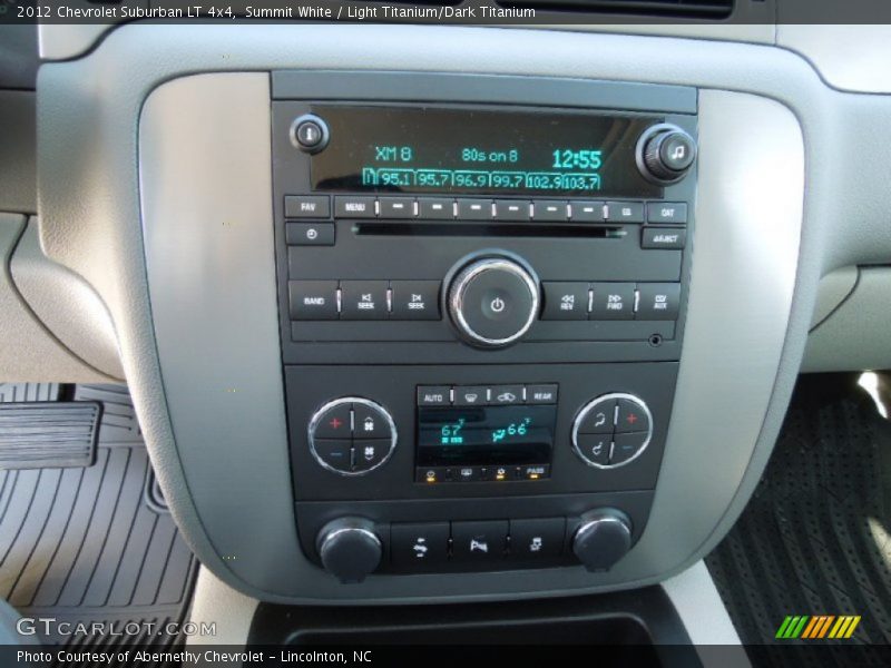 Summit White / Light Titanium/Dark Titanium 2012 Chevrolet Suburban LT 4x4