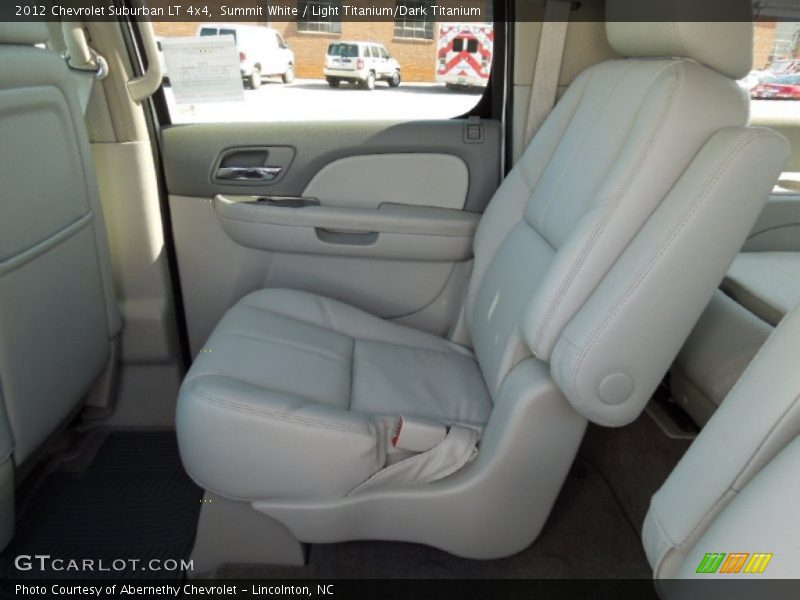 Summit White / Light Titanium/Dark Titanium 2012 Chevrolet Suburban LT 4x4