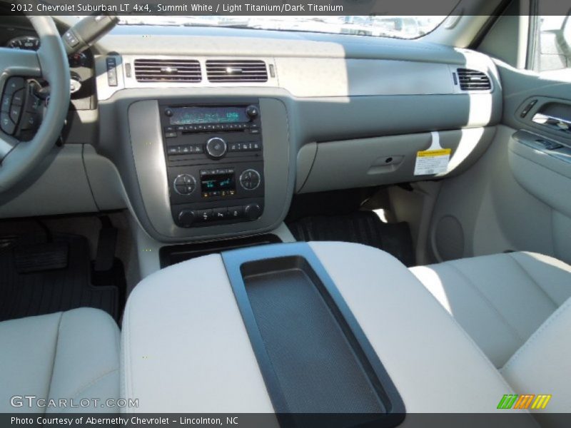 Summit White / Light Titanium/Dark Titanium 2012 Chevrolet Suburban LT 4x4