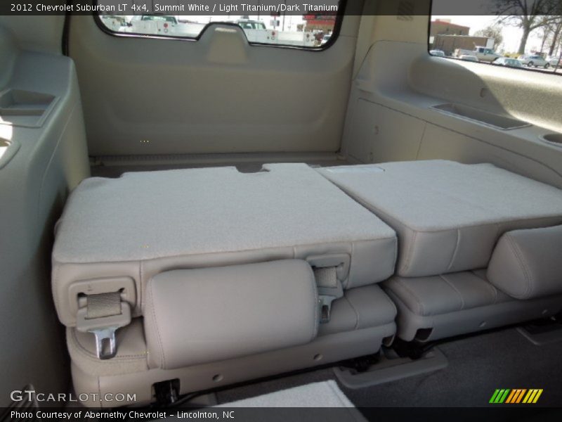 Summit White / Light Titanium/Dark Titanium 2012 Chevrolet Suburban LT 4x4