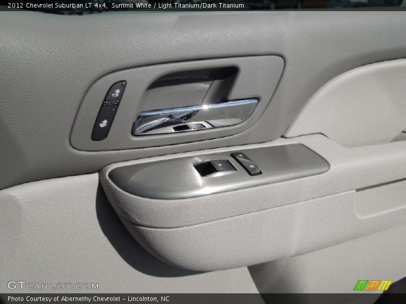 Summit White / Light Titanium/Dark Titanium 2012 Chevrolet Suburban LT 4x4