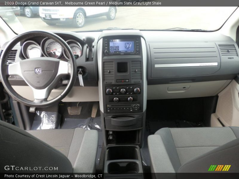 Dashboard of 2009 Grand Caravan SXT