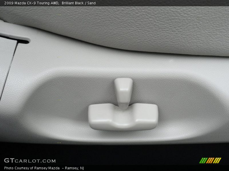 Brilliant Black / Sand 2009 Mazda CX-9 Touring AWD