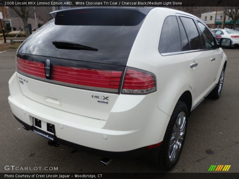 White Chocolate Tri Coat / Charcoal Black/Medium Light Stone 2008 Lincoln MKX Limited Edition AWD