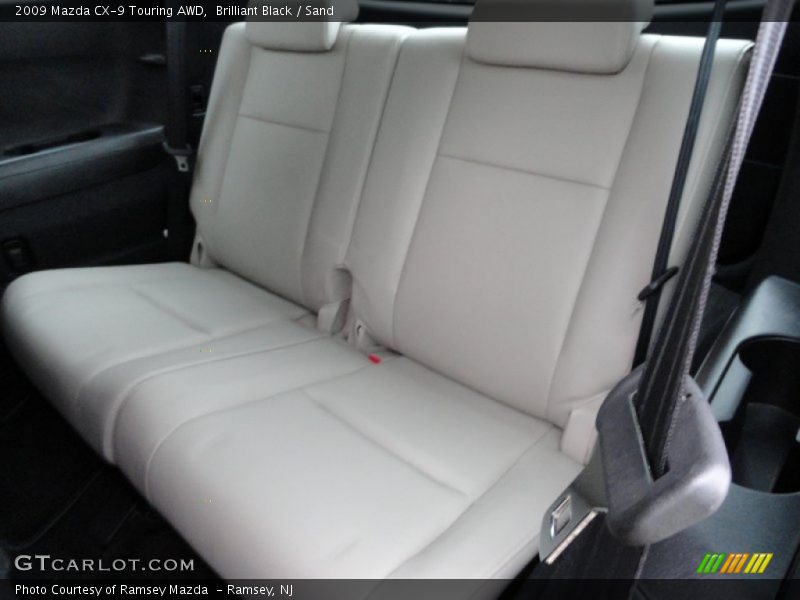 Brilliant Black / Sand 2009 Mazda CX-9 Touring AWD