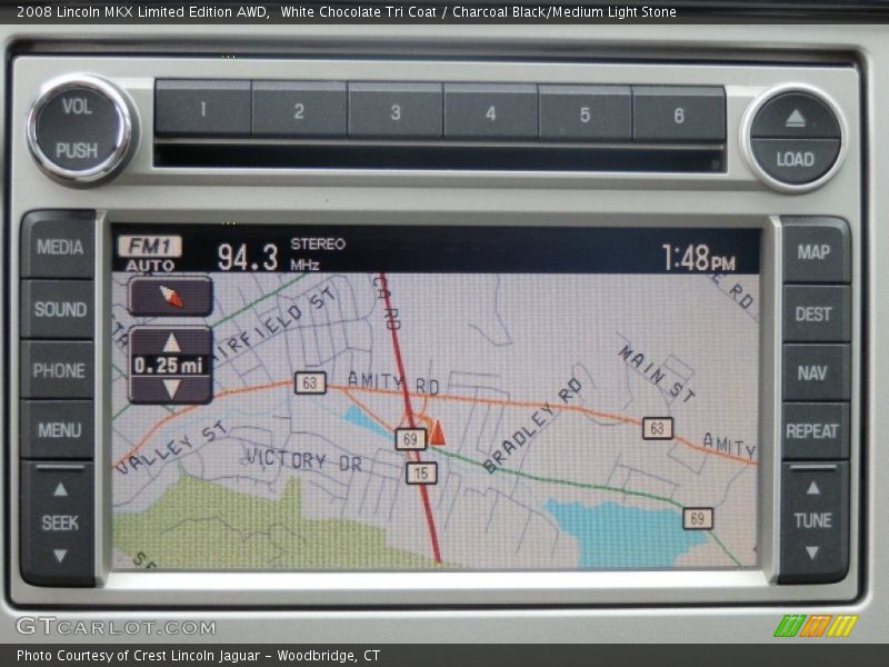 Navigation of 2008 MKX Limited Edition AWD